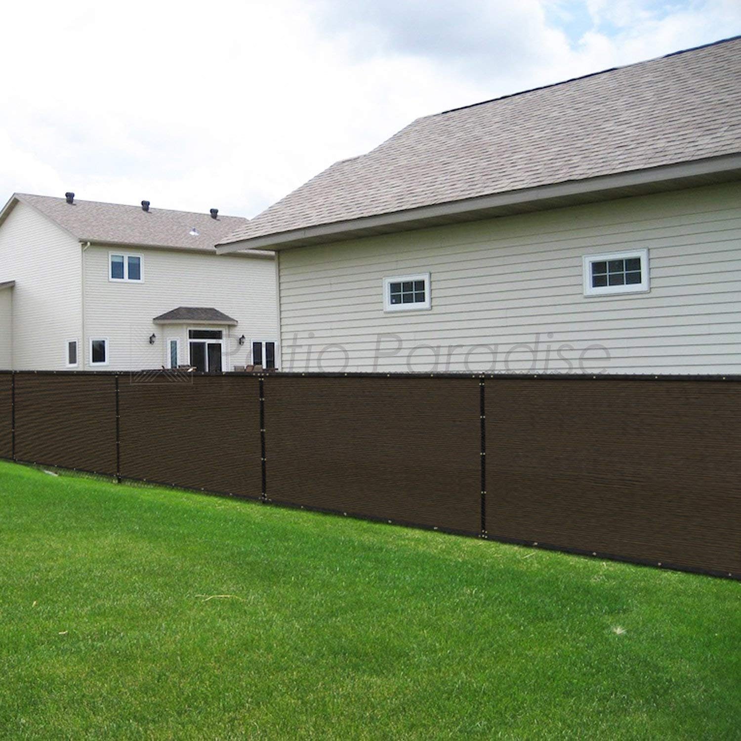 Patio 0.5 ft. H x 292 ft. W Patio 160GSM Polyethylene Privacy Screen Patio 0.5 ft. H x 292 ft. W Patio 160GSM Polyethylene Privacy Screen